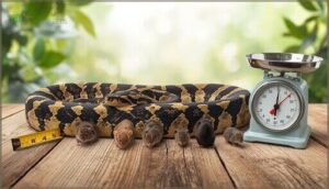 weight and width guidelines