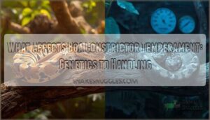 what affects boa constrictor temperament