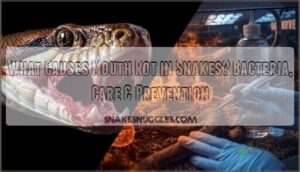 what causes mouth rot snakes what causes mouth rot snakes
