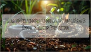 what do snakes eat regularly