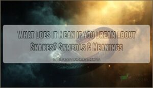what does it mean if you dream about snakes