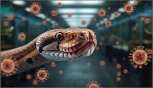 what is paramyxovirus disease in snakes