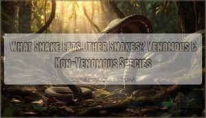 what snake eats other snakes