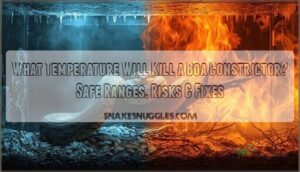what temperature will kill a boa constrictor what temperature will kill a boa constrictor