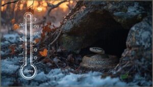 what triggers snake brumation
