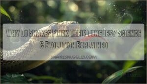 why do snakes flick their tongues