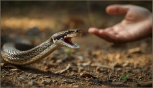 why do snakes hiss at humans