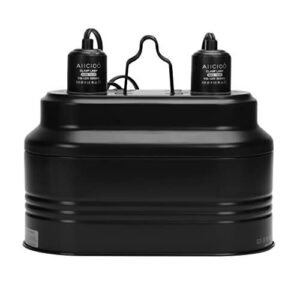 Aiicioo Dual Reptile Light Fixture B0C54XC8W7