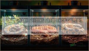 baby snake feeding frequency baby snake feeding frequency