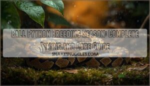 ball python breeding season