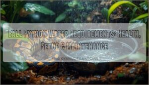 ball python water requirements ball python water requirements