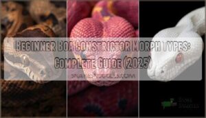 beginner boa constrictor morph types