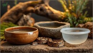 best materials for ball python water bowls best materials for ball python water bowls
