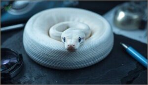 blue-eyed leucistic and “bug eyes” blue-eyed leucistic and “bug eyes”