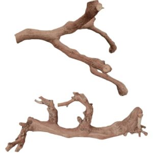 BNOSDM 2PCS Reptile Wood Branches B09XXKK9J8