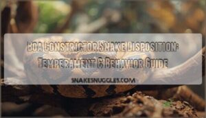 boa constrictor snake disposition boa constrictor snake disposition