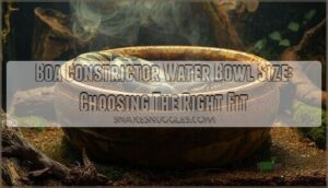 boa constrictor water bowl size boa constrictor water bowl size