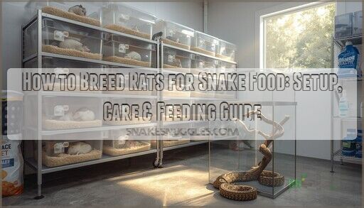 View of How to Breed Rats for Snake Food: Setup, Care & Feeding Guide