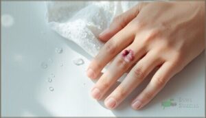 bruising or swelling bruising or swelling