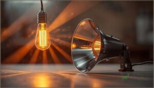 bulb, reflector, and housing bulb, reflector, and housing