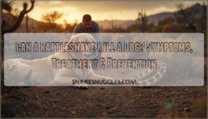 can a rattlesnake kill a dog can a rattlesnake kill a dog