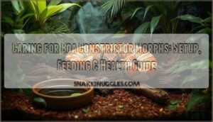 caring for boa constrictor morphs
