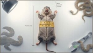 circumference vs. body thickness circumference vs. body thickness