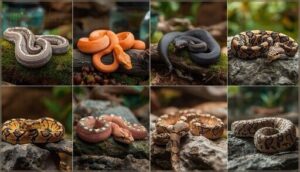 comparing small snake species comparing small snake species