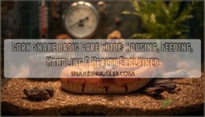 corn snake basic care guide