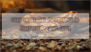 corn snake diet and nutrition