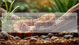 corn snake morphs low maintenance pets