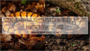 corn snake vs copperhead snake