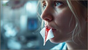 coughing up blood coughing up blood