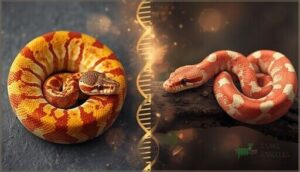 definition of morphs in corn snakes