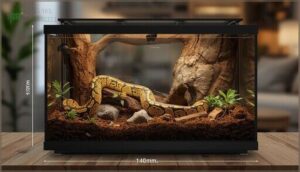 determining ideal enclosure size