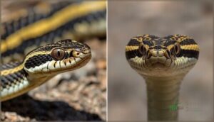 distinguishing garter snakes from venomous species distinguishing garter snakes from venomous species