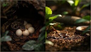 do all snakes build nests