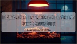 do snakes need heat lamps at night do snakes need heat lamps at night