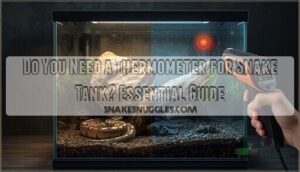 do you need a thermometer for snake tank do you need a thermometer for snake tank