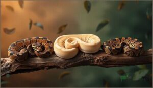 entry-level morphs (normals, spiders, pastels)