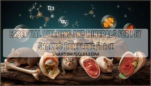 Image showcasing Essential Vitamins and Minerals for Pet Snakes: Complete Guide
