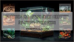 factors that affect snake terrarium selection factors that affect snake terrarium selection