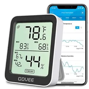 Govee Digital Hygrometer Indoor Thermometer B07Y36FWTT