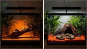 heat lamps vs. under-tank heaters heat lamps vs. under-tank heaters