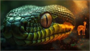 how does snake vision work