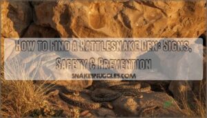how to find a rattlesnake den how to find a rattlesnake den