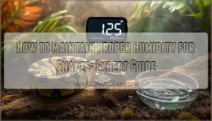how to maintain proper humidity for snakes how to maintain proper humidity for snakes