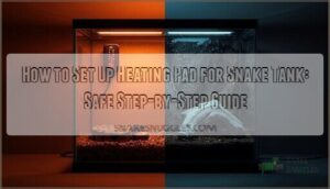 how to set up heating pad for snake tank how to set up heating pad for snake tank