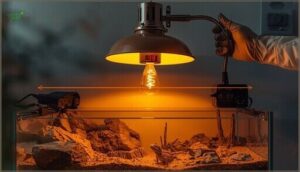 installation and safety tips for reptile heat lamps installation and safety tips for reptile heat lamps