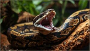is hissing normal in ball pythons